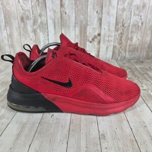 Nike Air Max Motion 2 AO0266-601‎ Red Black Running Athletic Shoes Men's